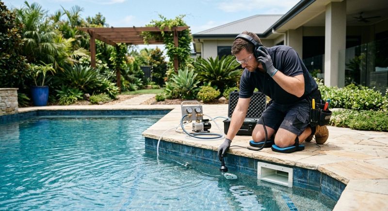 Hot Tub Leak Detection Service