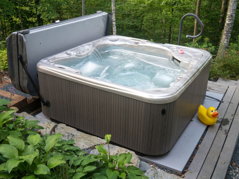 Secure Hot Tub Setup